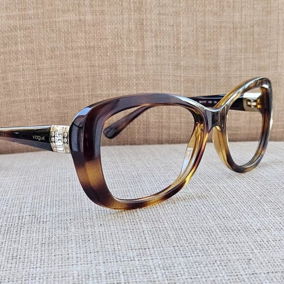 Vogue Women Sunglasses/Eyeglasses Frame Brown VO2943-SB 55[]17 135 Glasses